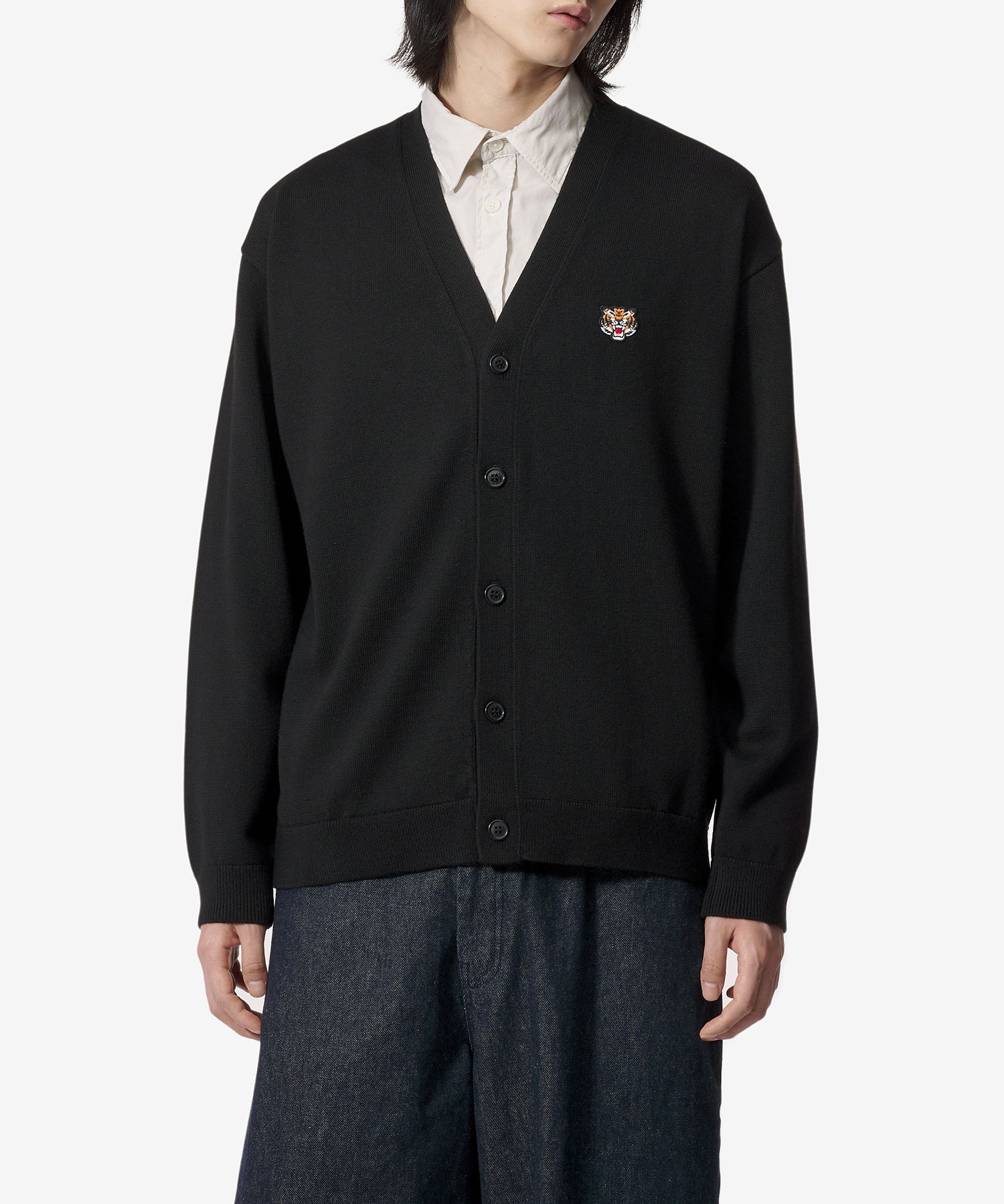 kenzou！ Kenzo wool sweater - Black | FD65PU4193LC | GIGLIO.COM