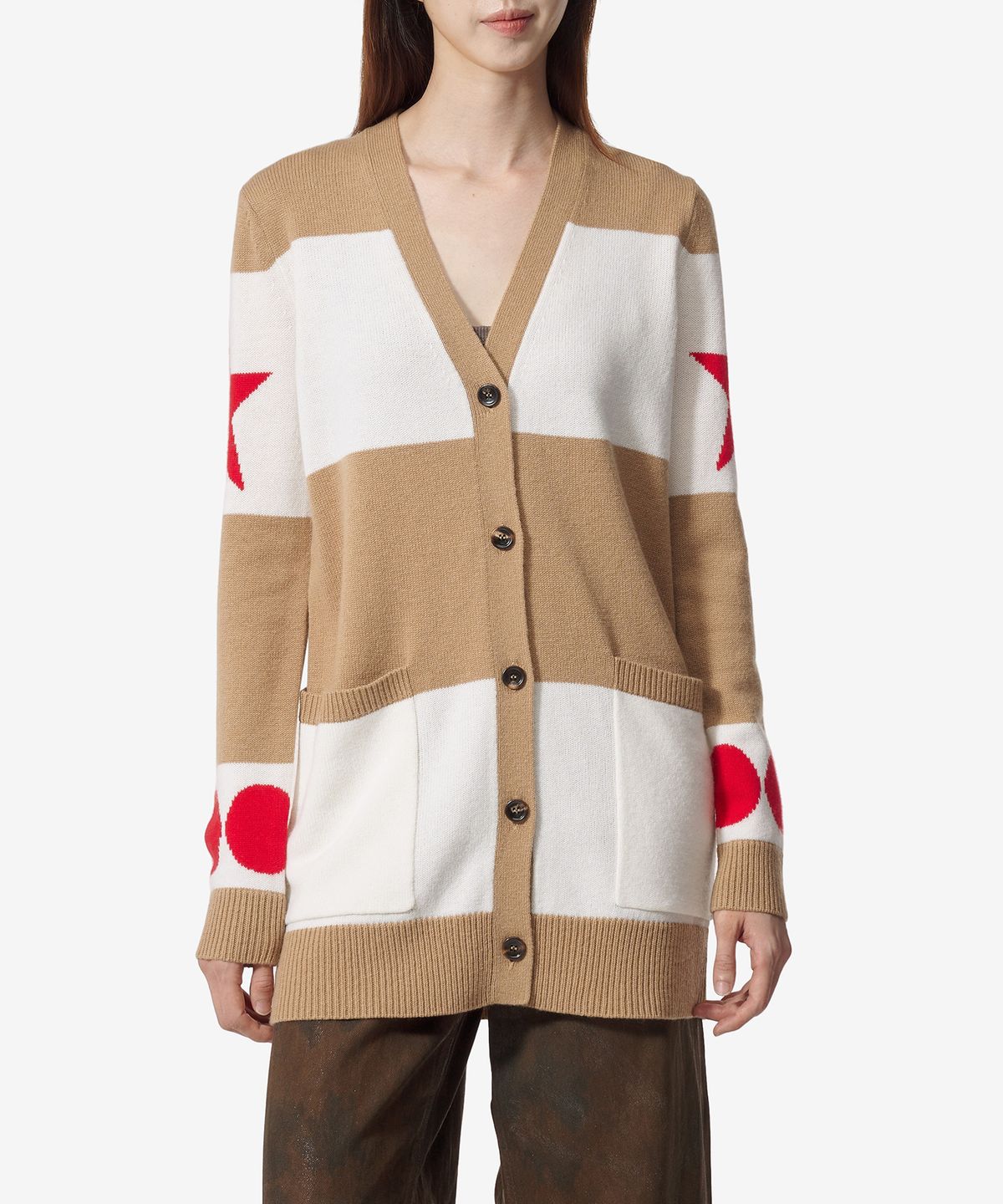 막스마라(MAXMARA) 발리도 가디건 - 카멜 / 21346031600007