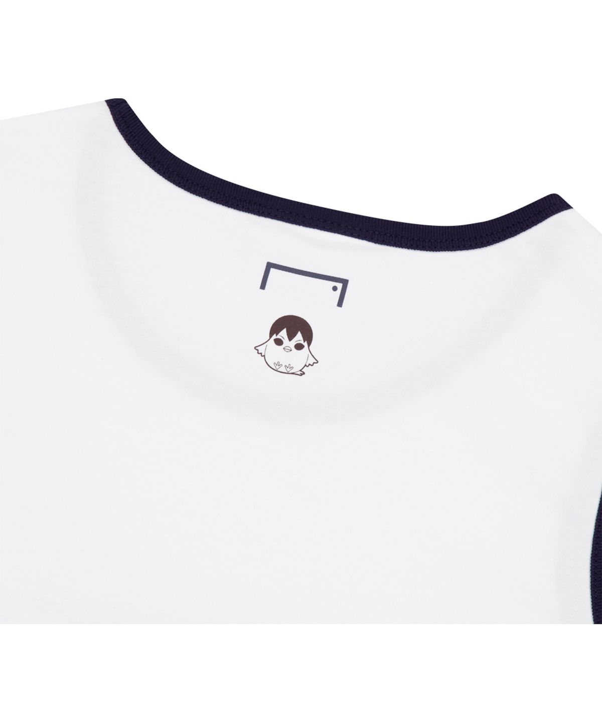 골스튜디오(GOALSTUDIO) [하이큐]HAIKYUU!! SLEEVELESS-NET&BALL-WHITE/NAVY(여성용)
