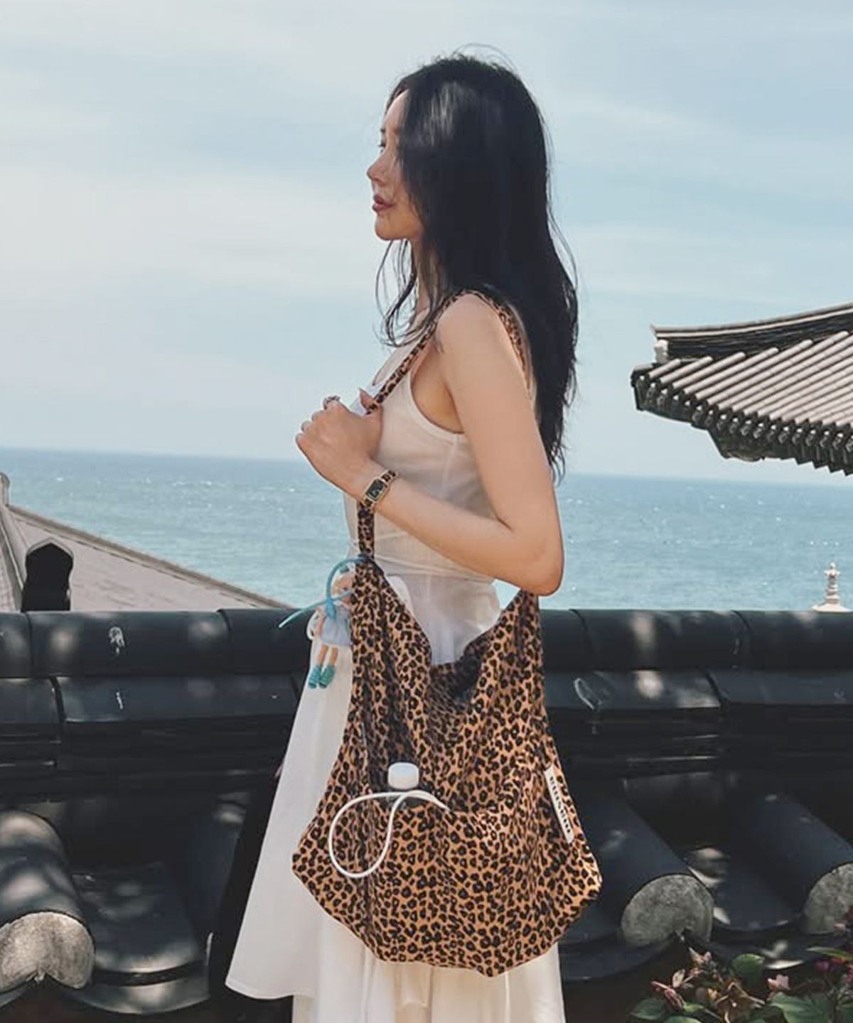마스마룰즈(MASMARULEZ) Rabbit eco bag_Leopard