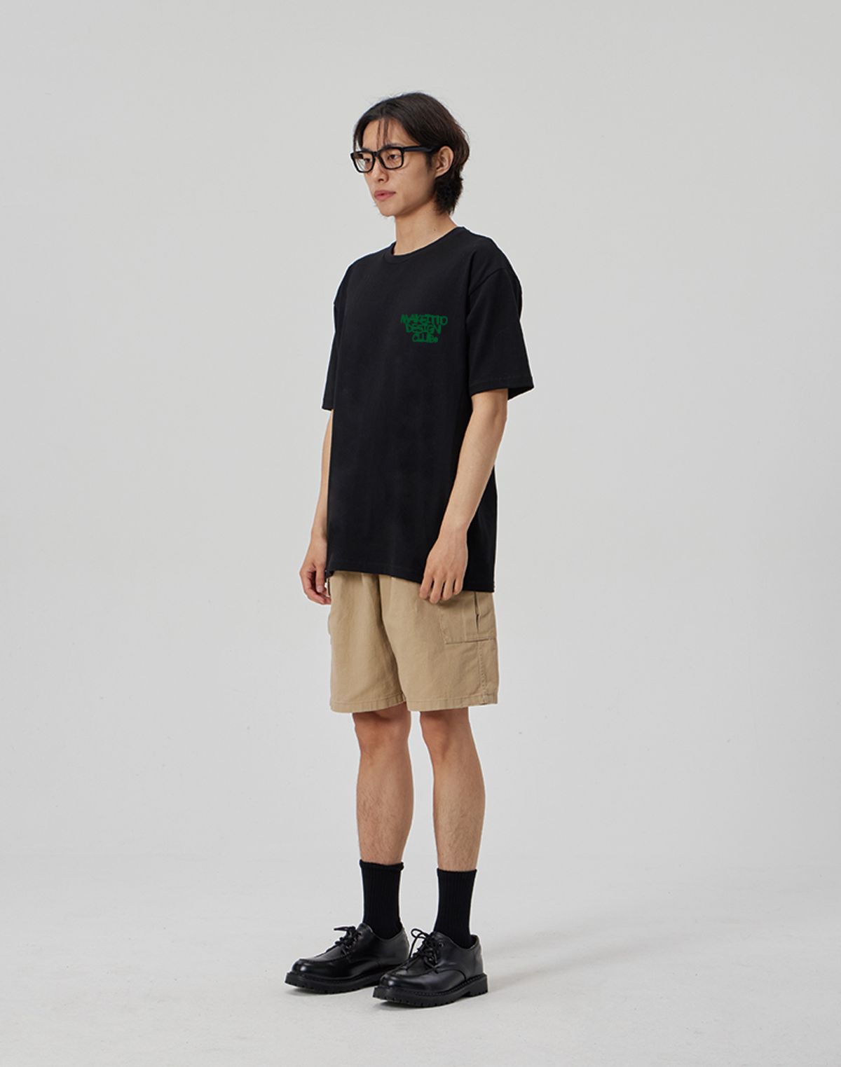 메이킷투(MAKEITTO) [SET]DESIGN CLUB+BORDER LOGO CREW NECK TEE 2종 세트