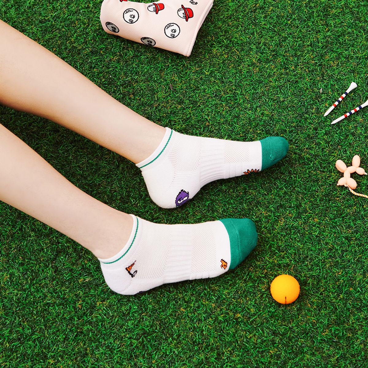 오드삭스(ODDSOCKS) 쿨맥스 스니커즈 양말 홀인원