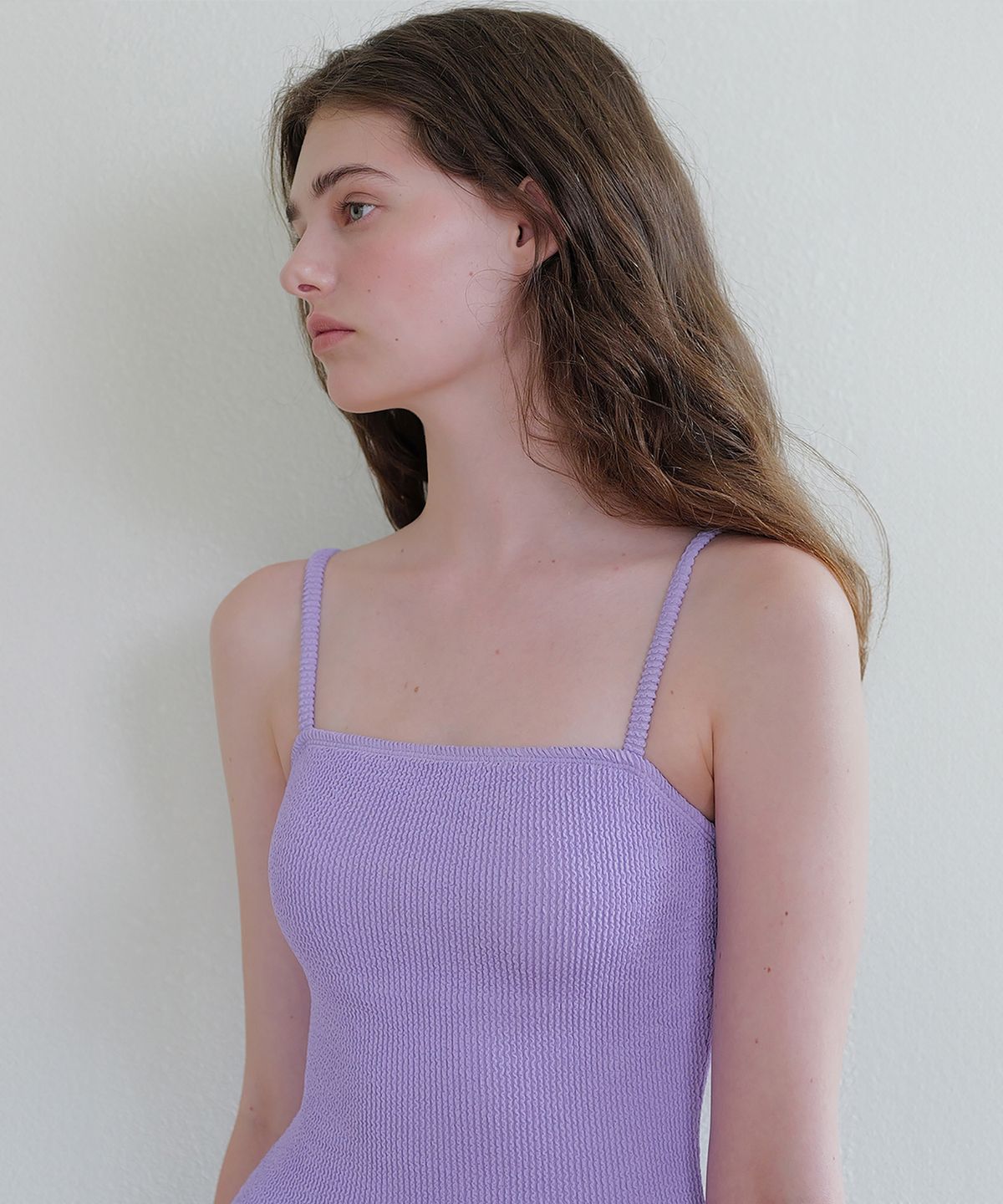 앤니즈(ANDNEEDS) Wave ops swimsuit (purple)