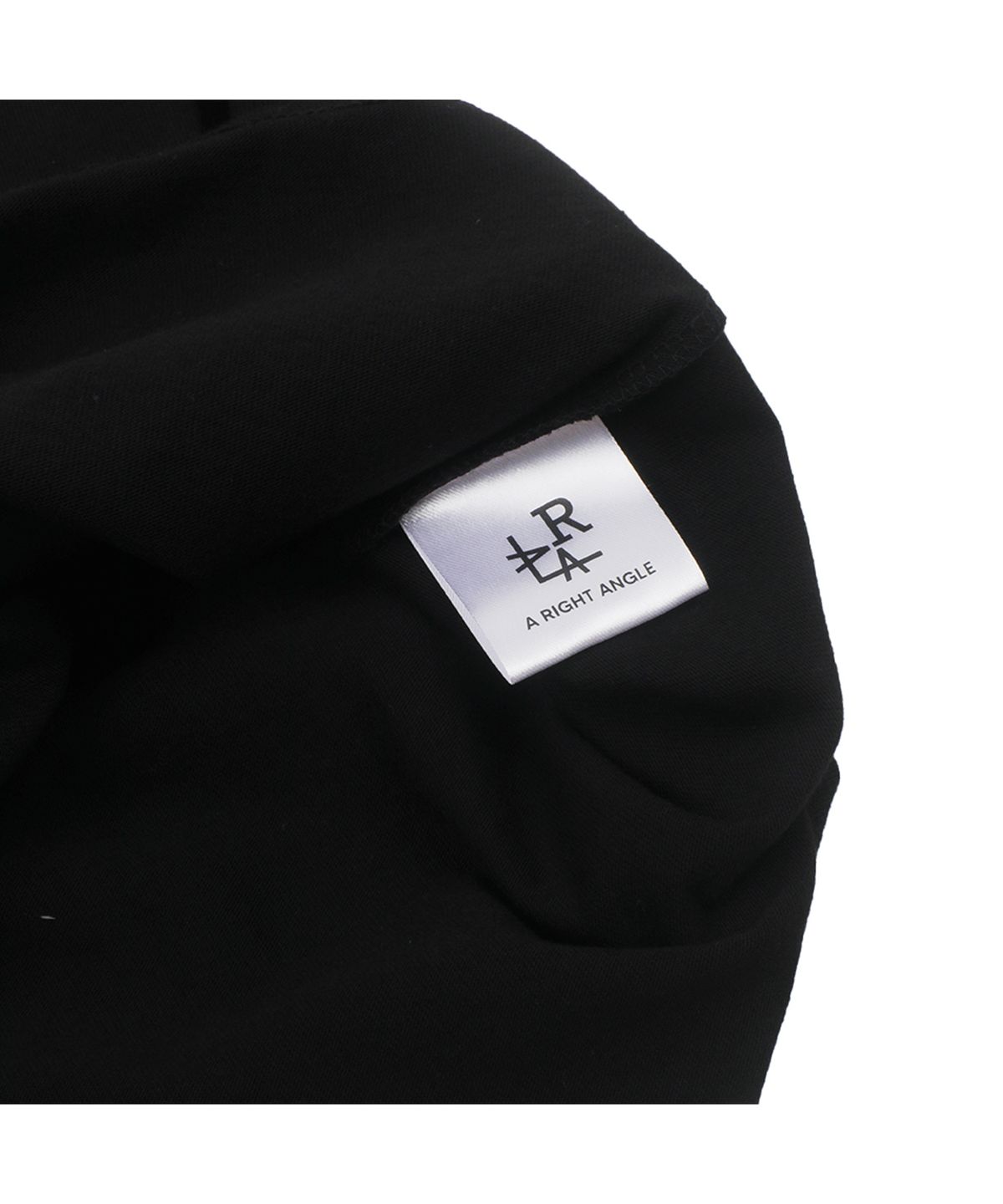 어라이트앵글(ARIGHTANGLE) RAINBOW CROP TEE(BLACK)