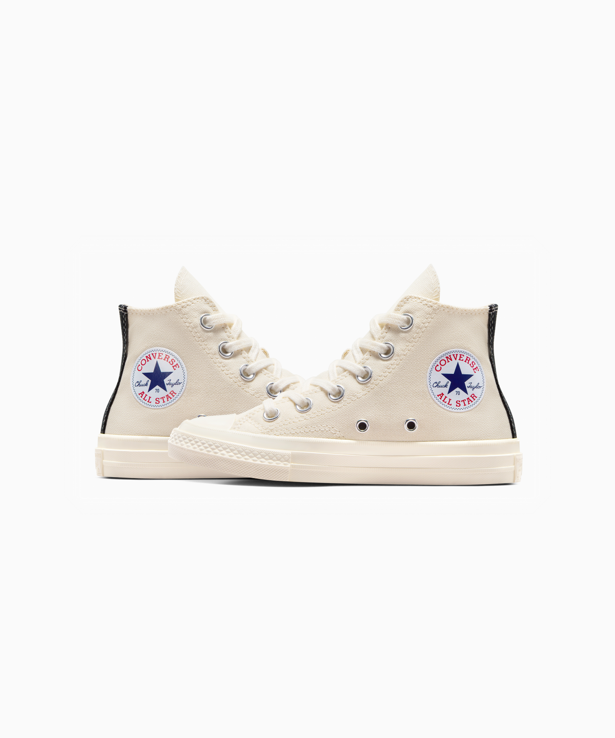 컨버스(CONVERSE) 컨버스 X 플레이 꼼데가르송 싱글 하트 척 70 하이 유스 A08803C