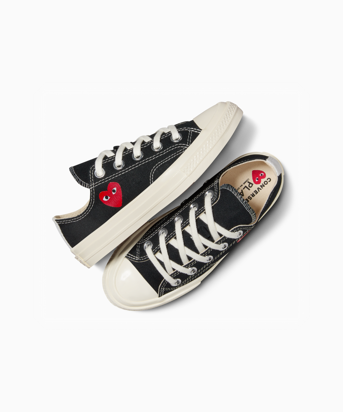 컨버스(CONVERSE) 컨버스 X 플레이 꼼데가르송 싱글 하트 척 70 Ox 유스 A08806C