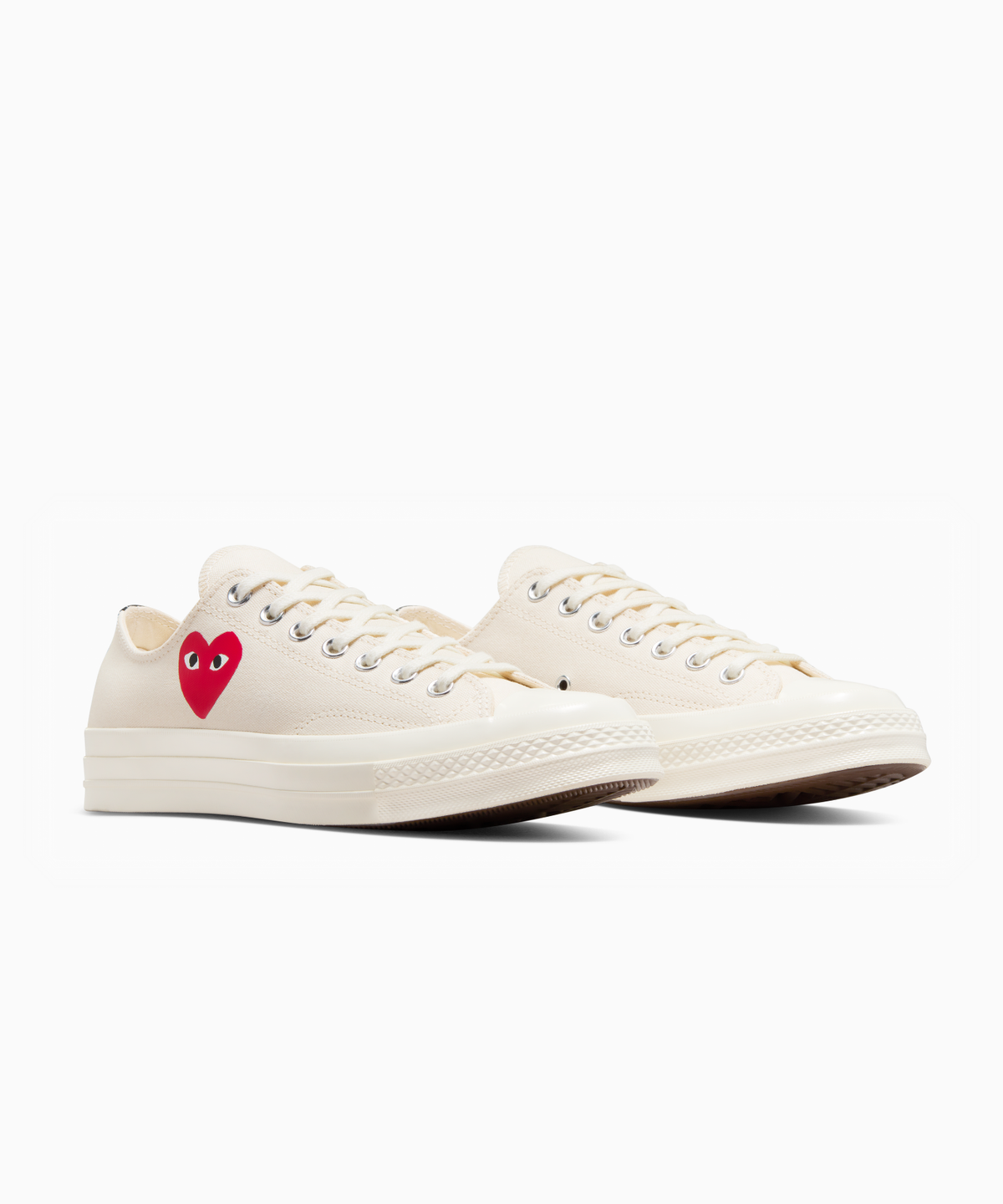 컨버스(CONVERSE) 컨버스 X 플레이 꼼데가르송 싱글 하트 척 70 OX A08805C