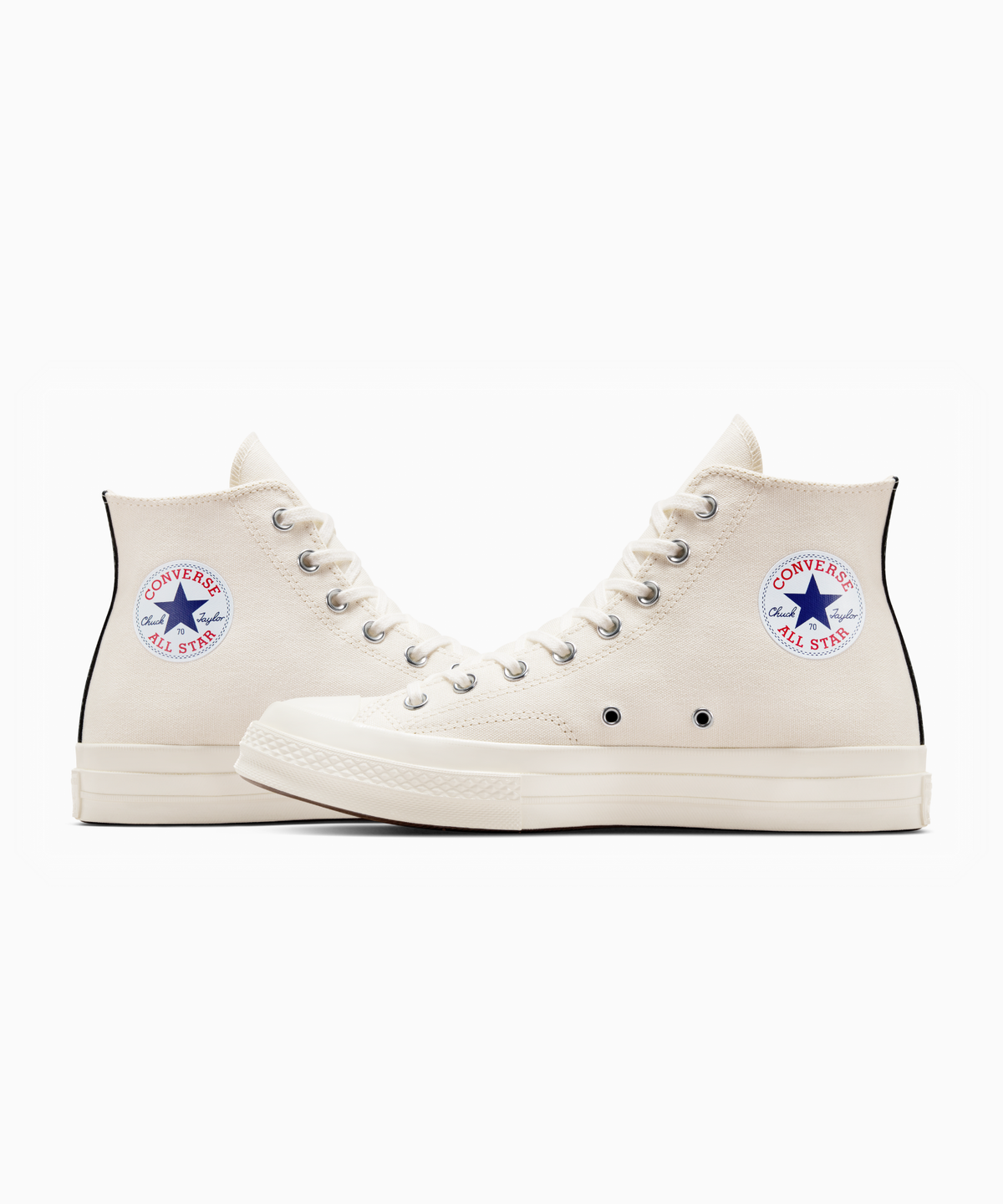 컨버스(CONVERSE) 컨버스 X 플레이 꼼데가르송 싱글 하트 척 70 하이 A08800C