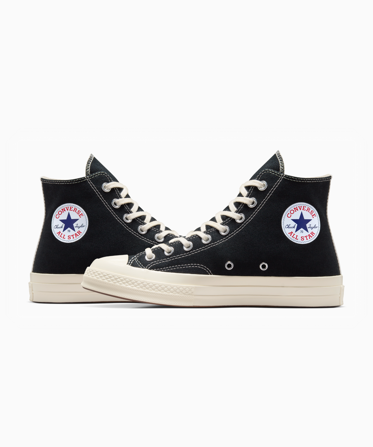 컨버스(CONVERSE) 컨버스 X 플레이 꼼데가르송 싱글 하트 척 70 하이 A08801C
