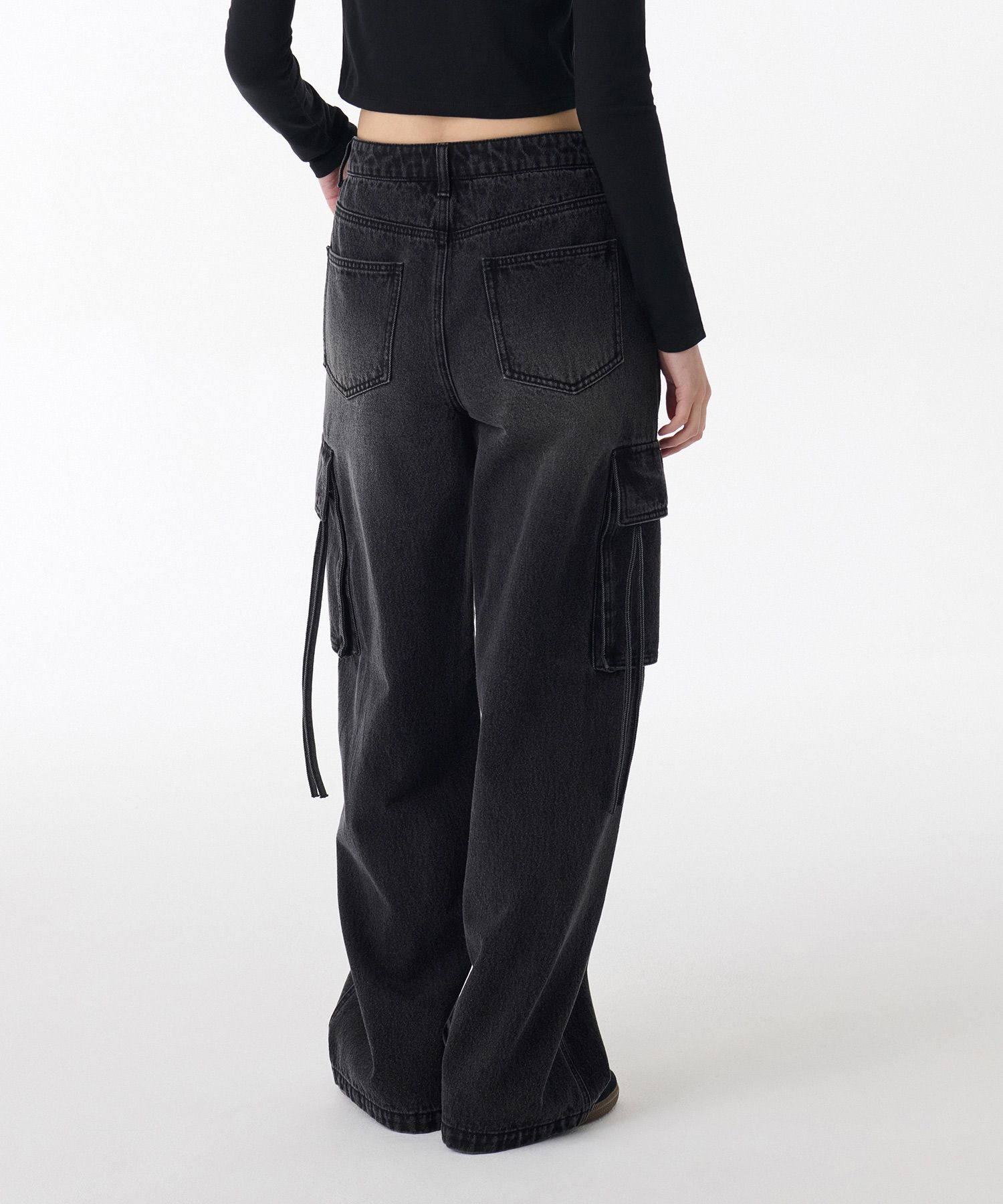 MUSINSA | MUSINSA STANDARD WOMAN Women's Wide Cargo Denim