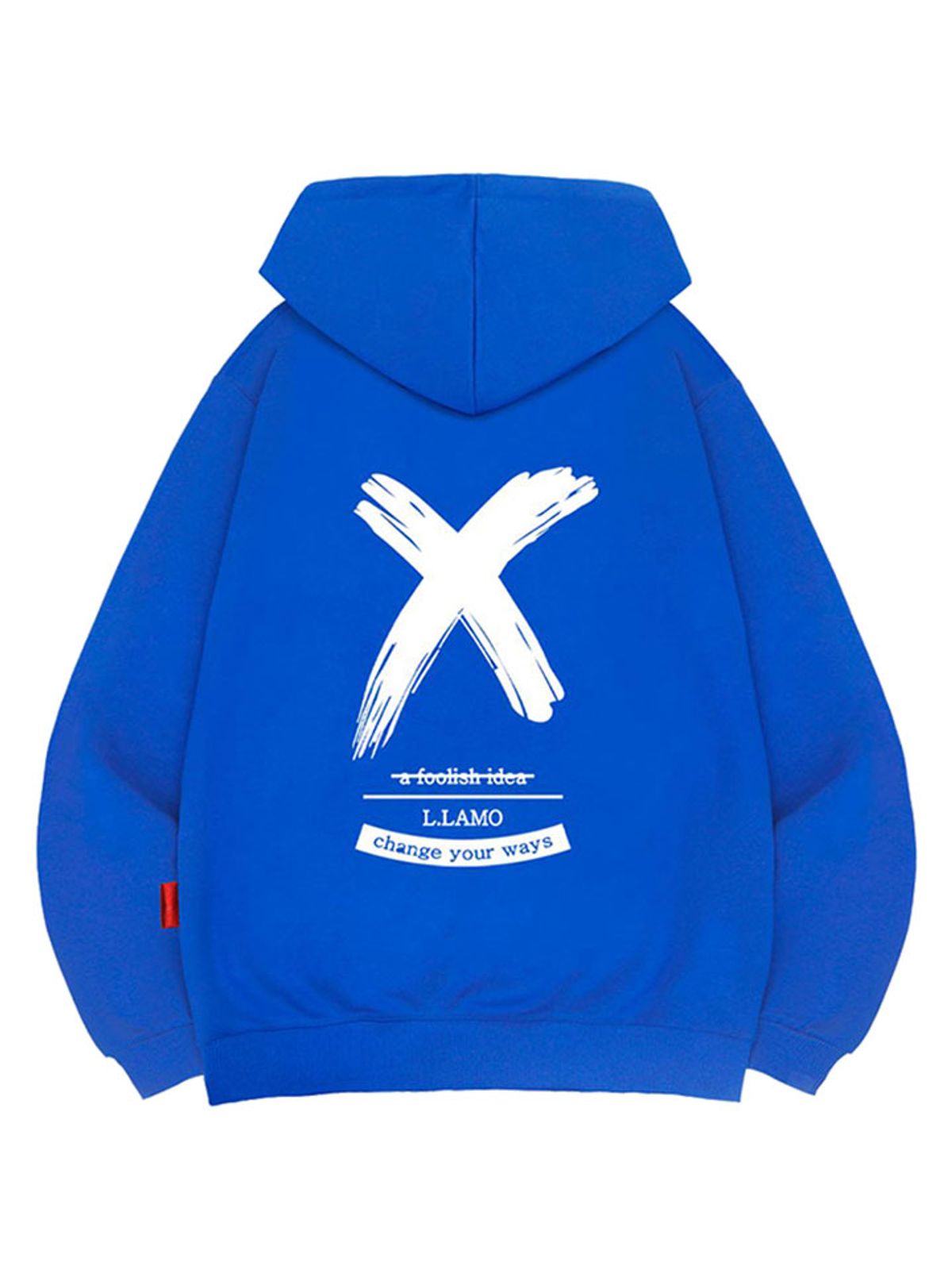 엘라모(LLAMO) 엑스아이디어 후드티 남녀공용 빅사이즈 M~4XL