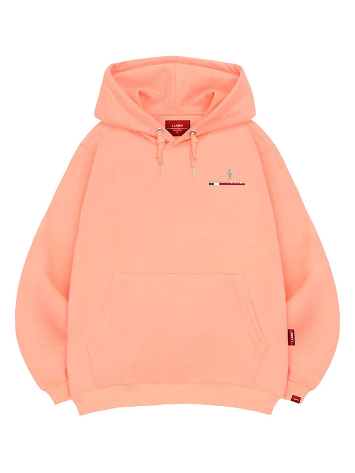 엘라모(LLAMO) 잿빛신사 후드티 남녀공용 빅사이즈 M~4XL