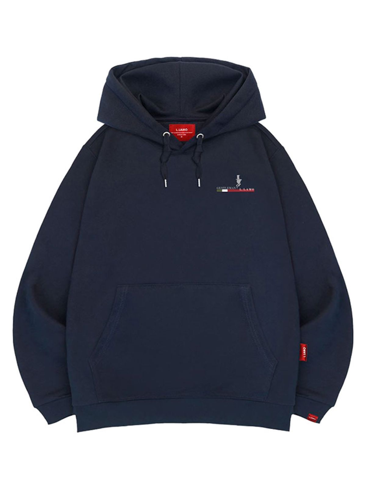 엘라모(LLAMO) 잿빛신사 후드티 남녀공용 빅사이즈 M~4XL