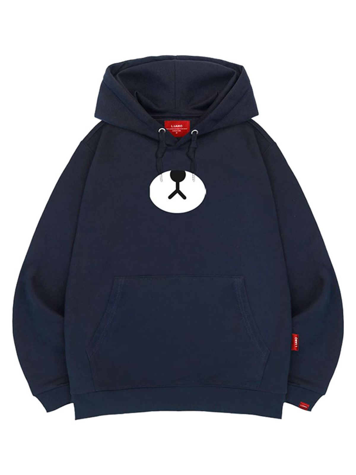엘라모(LLAMO) 베어코코 후드티 남녀공용 빅사이즈 M~4XL