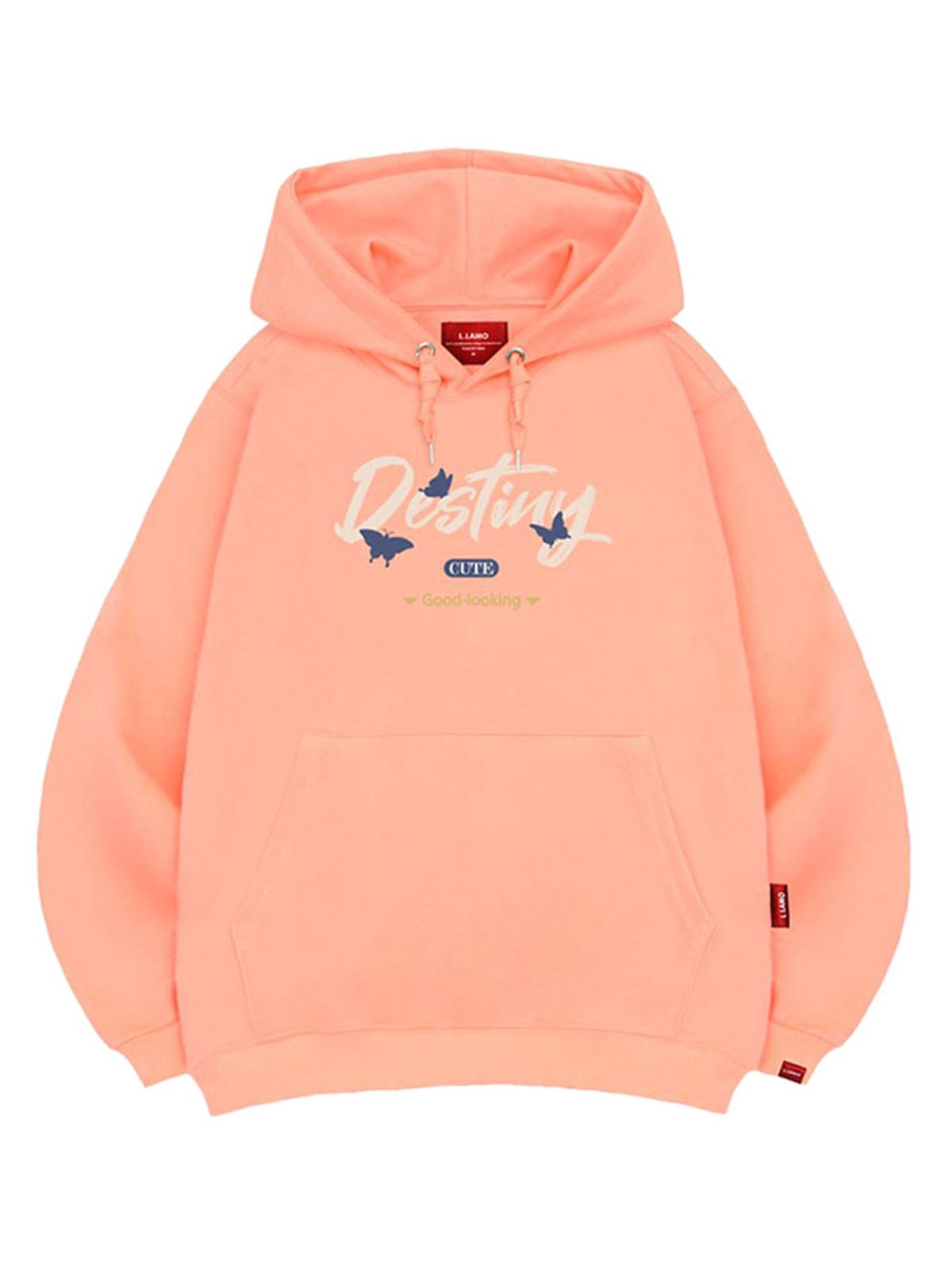 엘라모(LLAMO) 데스티니 후드티 남녀공용 빅사이즈 M~4XL