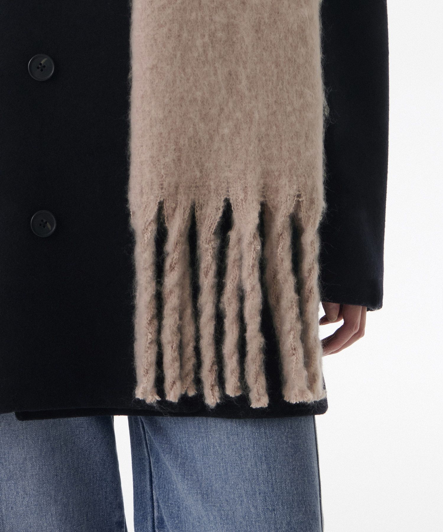 MUSINSA公式 | MUSINSA STANDARD フラッフィーボールドマフラー