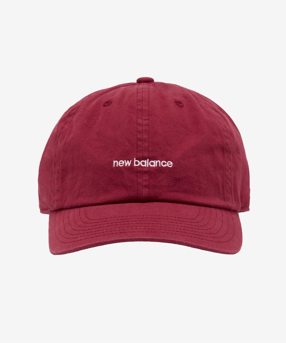 뉴발란스(NEW BALANCE) NBGDGS1102 / 레터 로고 볼캡 (RED)