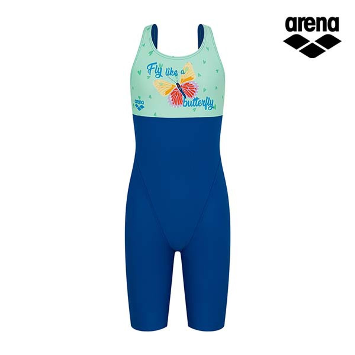 아레나 키즈(ARENA KIDS) 버터플라이 아동 4부 반신 레이서백 A4BG1GL04DBL
