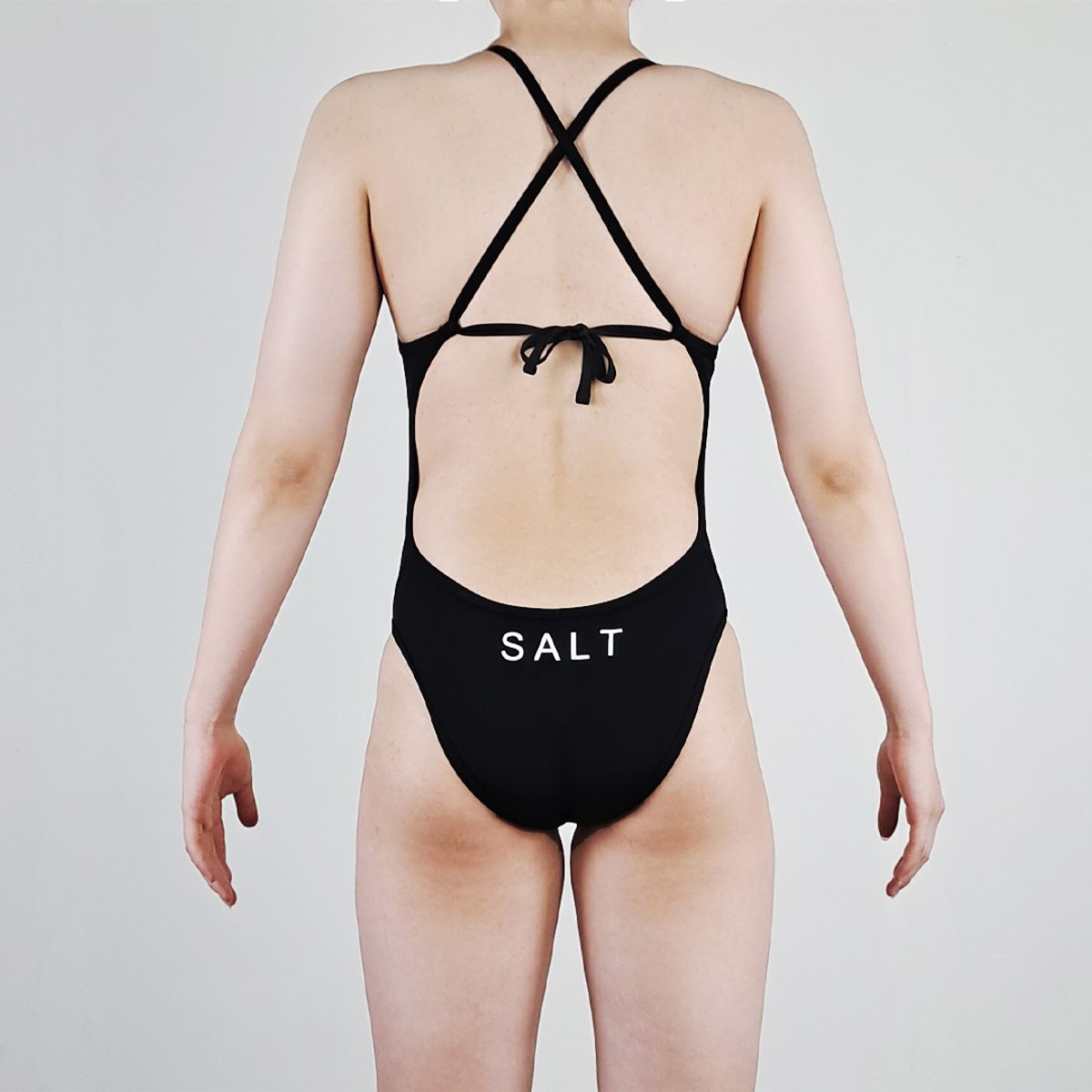 솔트(SALT) 솔트  블랙&핑크 여자 원피스 리버시블 수영복