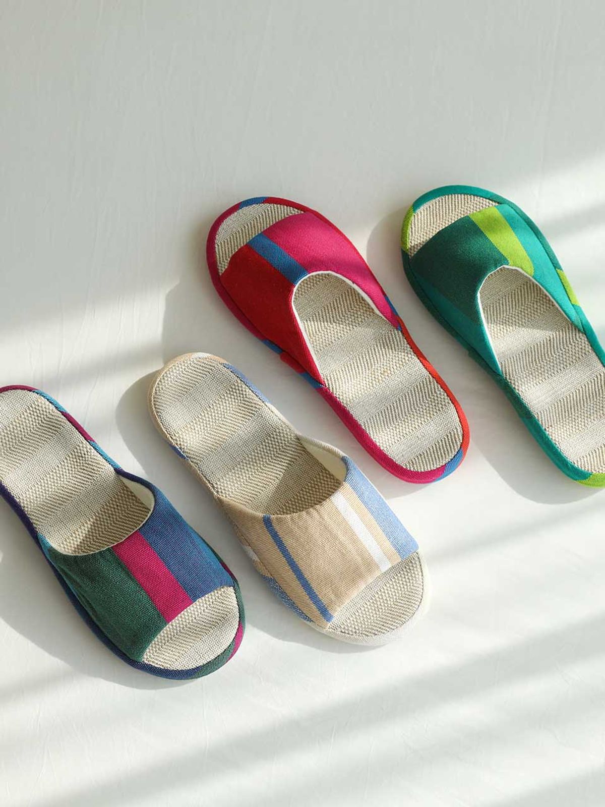 오리고(ORIGO) [gift set] 린넨 층간소음 쿠션 실내화 4colors / 2size