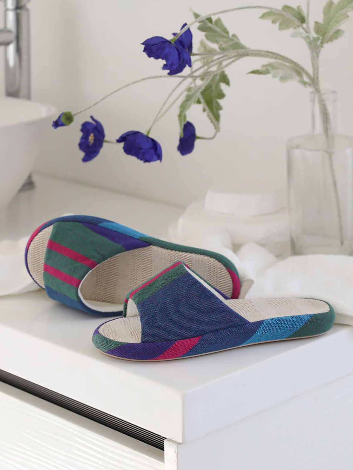 오리고(ORIGO) [gift set] 린넨 층간소음 쿠션 실내화 4colors / 2size