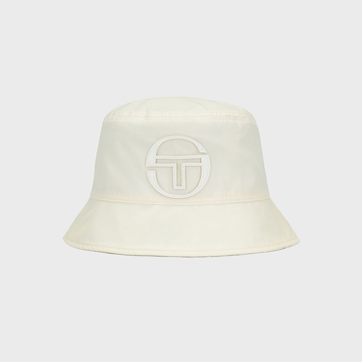세르지오 타키니(SERGIO TACCHINI) U 모노그램 리버시블 우븐 버킷 햇 (White)