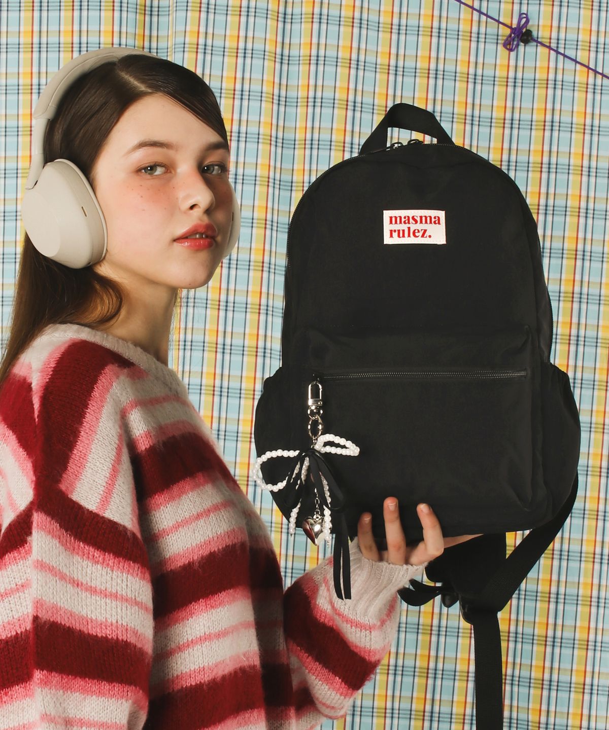 마스마룰즈(MASMARULEZ) mini ver. daily backpack _ Black