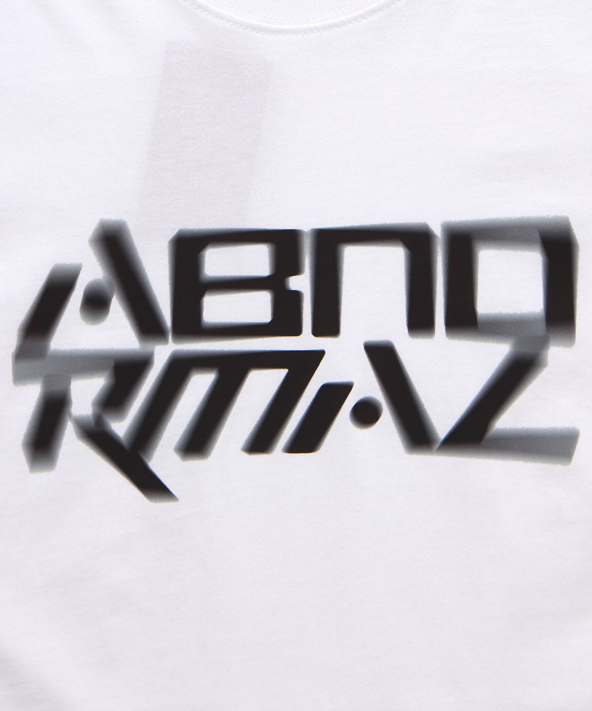 앱놀머씽(ABNORMALTHING) SC 그런지 티셔츠 화이트 (SC GRUNGE T-SHIRT WHITE)