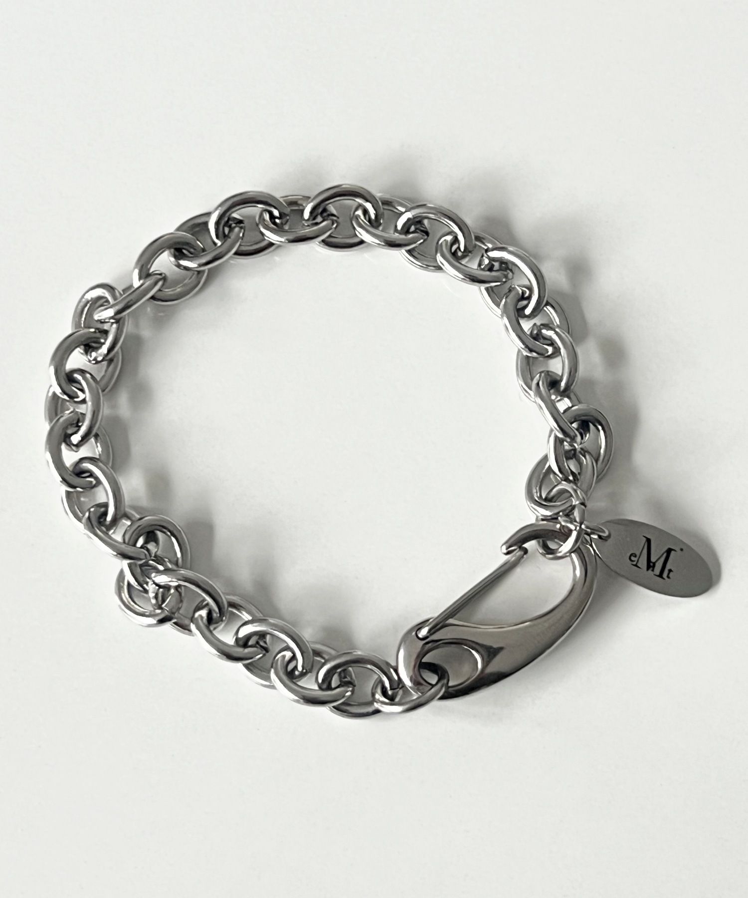 ＊韓国＊［MUCENT］MUCENT SINATURE CLIP BRACELET SILVER MUSINSA | MUCENT Hina Signature Clip Chain Surgical Steel