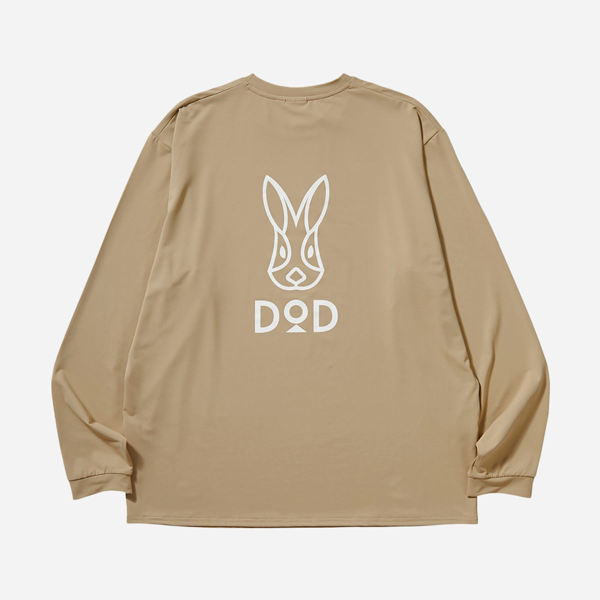 디오디(DOD) 올인원 워터 라운드 롱 티셔츠 - TAN