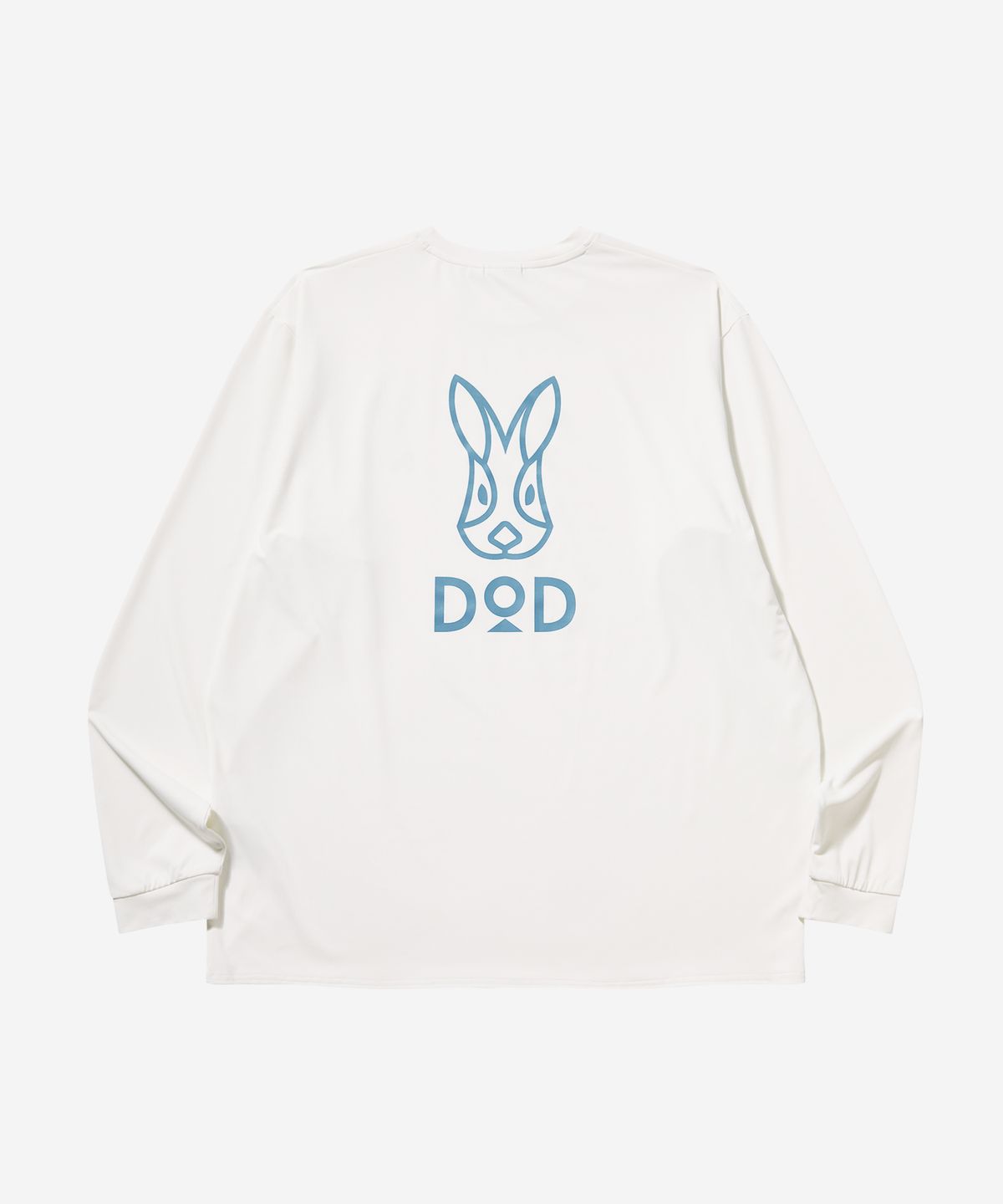 디오디(DOD) 올인원 워터 라운드 롱 티셔츠 - OFF WHITE