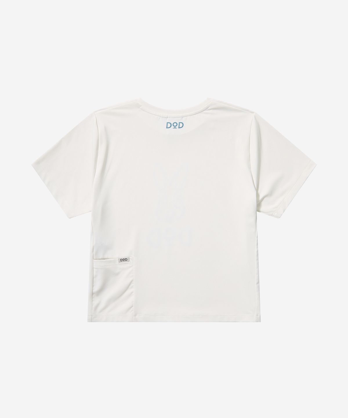 디오디(DOD) 올인원 워터 라운드 숏 티셔츠(우먼) - OFF WHITE