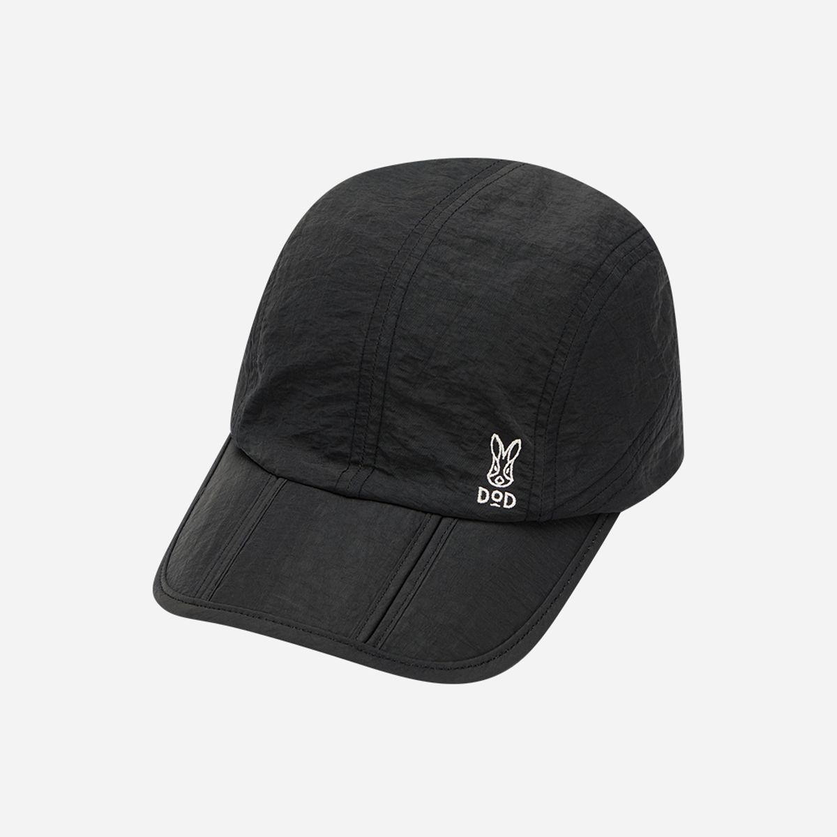 디오디(DOD) 폴딩 패커블 볼 캡(BLACK)