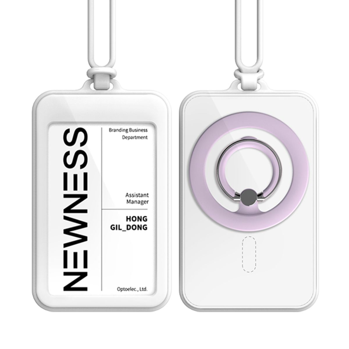 뉴니스(NEWNESS) 맥세이프 사원증케이스 (ID 카드홀더)