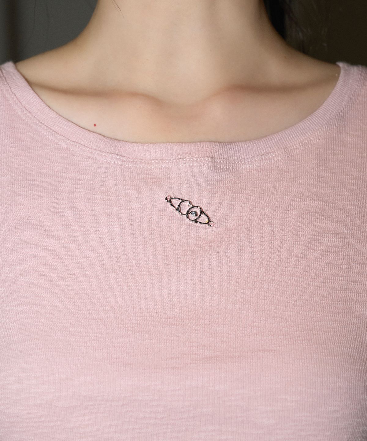 체리퀴리(CHERRYQUIRI) smooth tee - pink