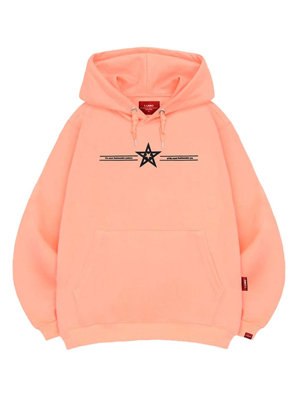 엘라모(LLAMO) 투스타 후드티 남녀공용 빅사이즈 M~4XL