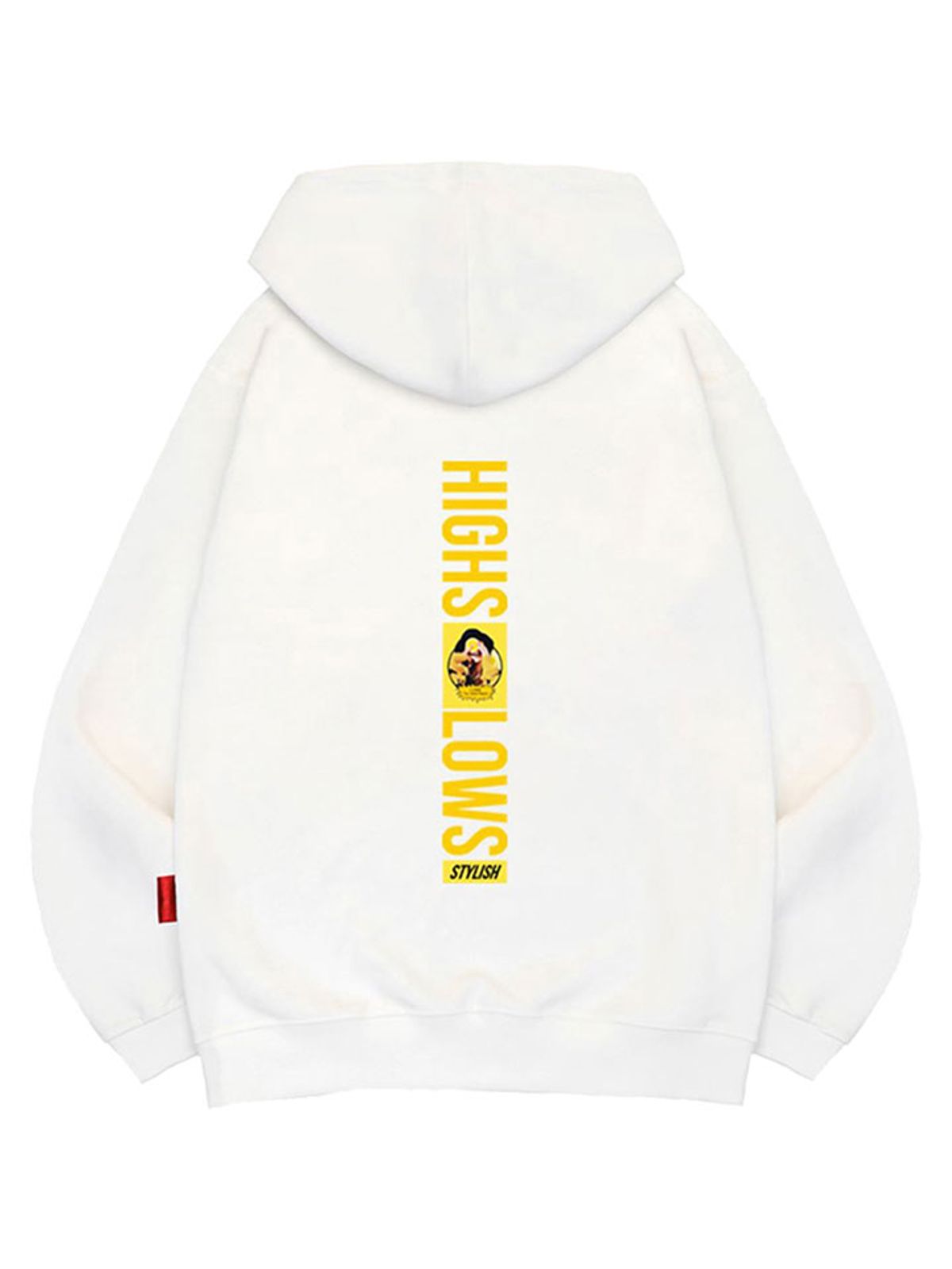 엘라모(LLAMO) 하이앤로우즈 후드티 남녀공용 빅사이즈 M~4XL