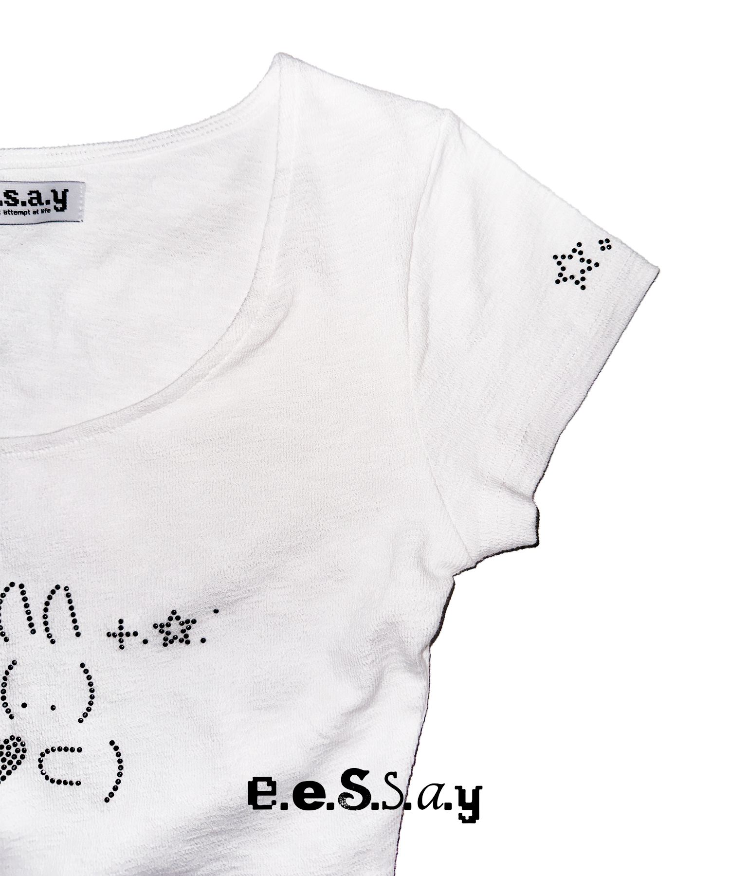 ★eessay★T.K RABBIT T SHIRT - WHITE★正規品/韓国送料込 MUSINSA | EESSAY Rabbit T-Shirt - White