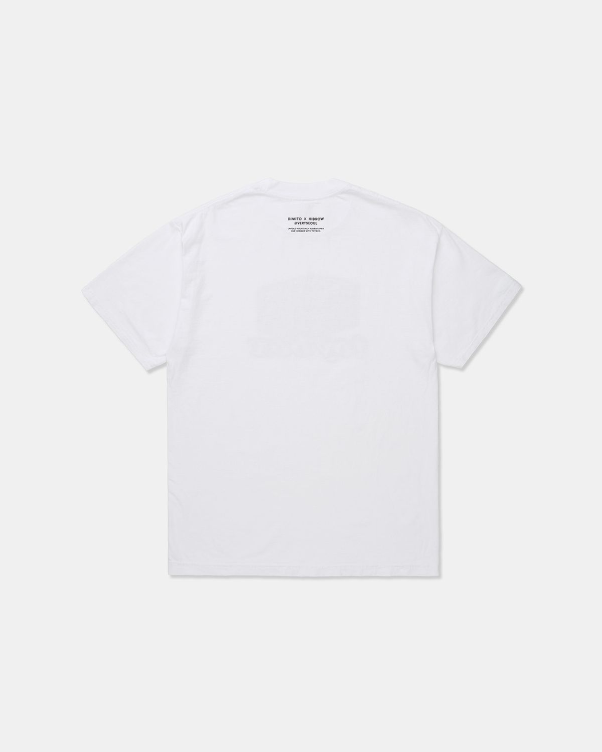 디미토(DIMITO) TOYBOX (DIMITO x HIBROW) SSV GD 6.5OZ TEE WHITE