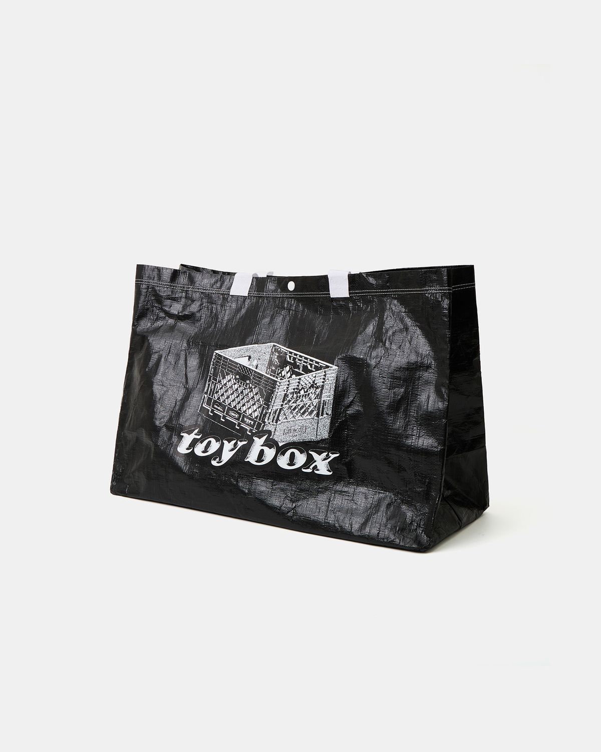 디미토(DIMITO) TOYBOX (DIMITO x HIBROW) SHOPPER BAG BLACK