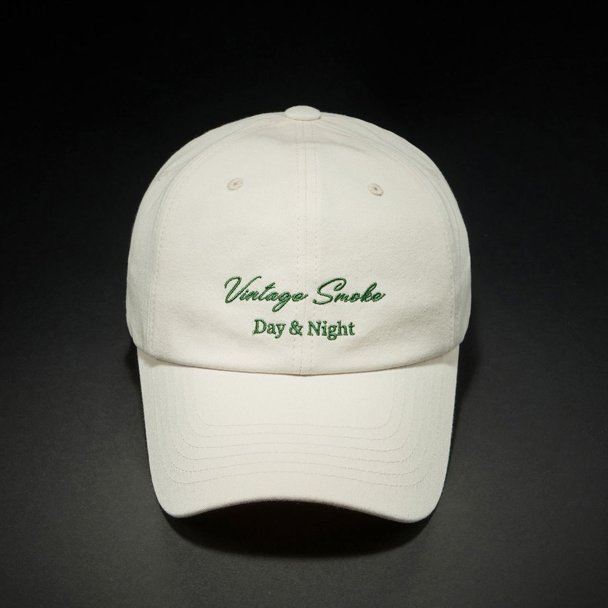 빈스모크(VINSMOKE) LETTERING BALLCAP [Ivory] SOFT