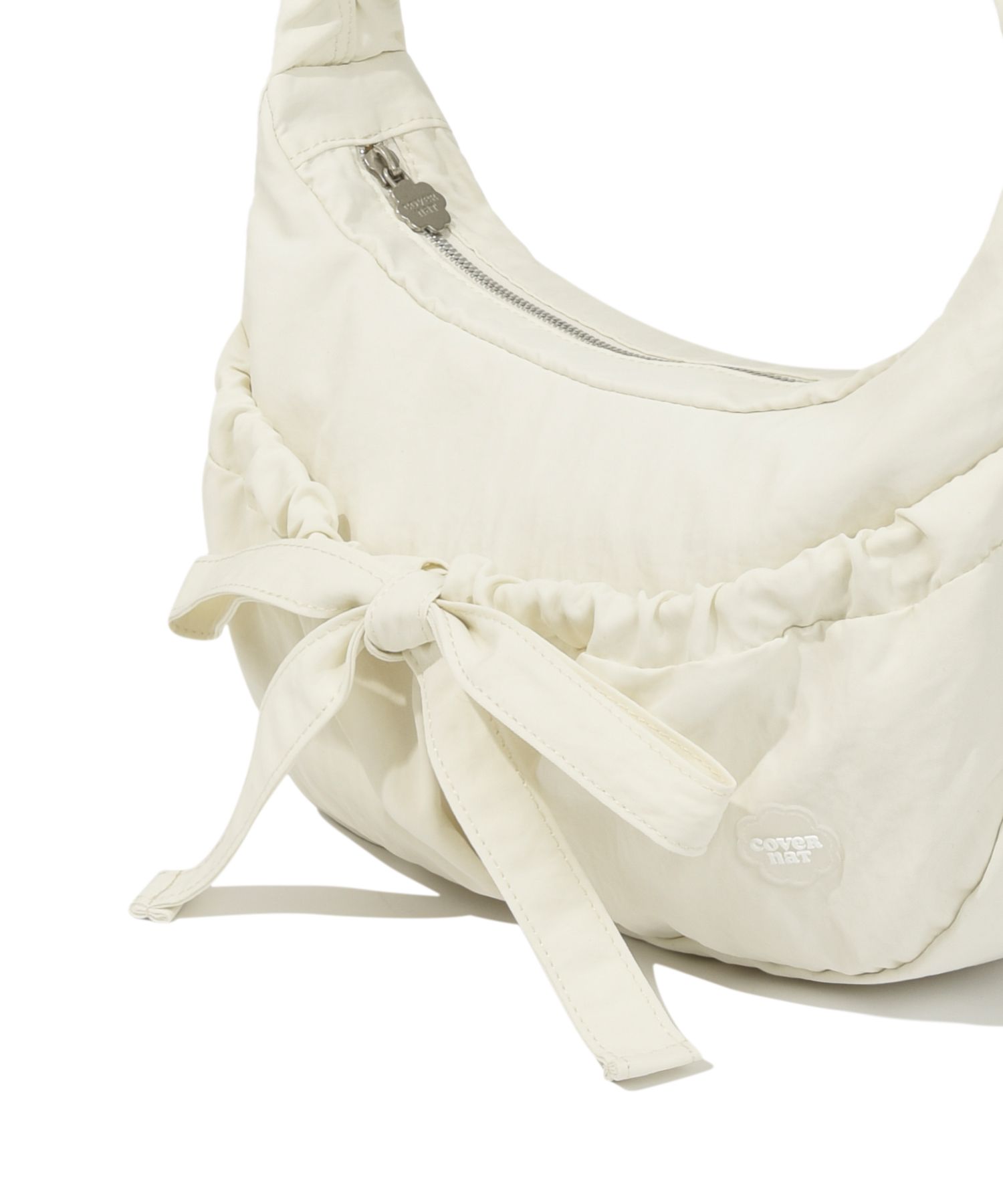 MUSINSA | COVERNAT WOMAN Clover Heart Shirring Medium Nylon