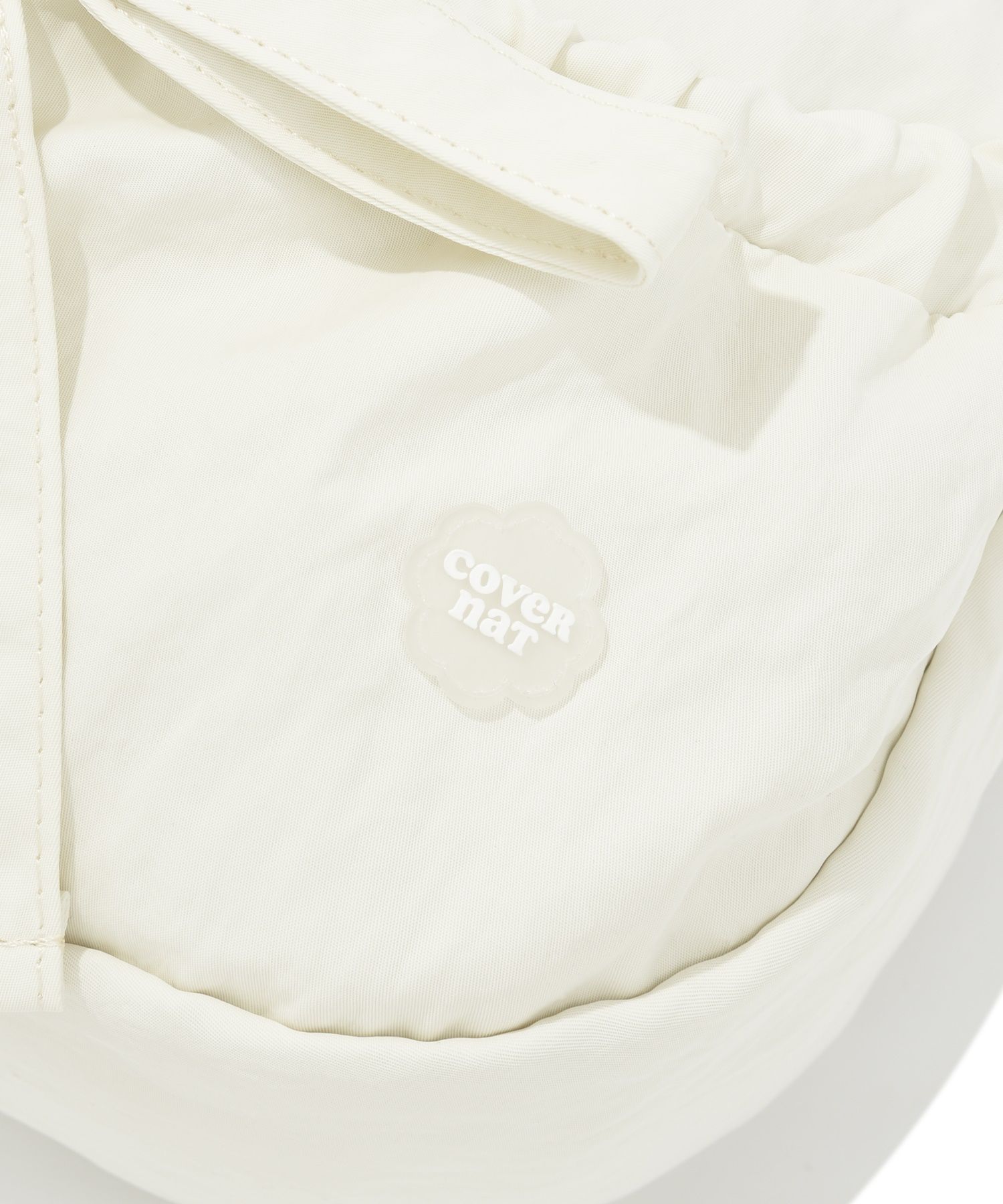 MUSINSA | COVERNAT WOMAN Clover Heart Shirring Medium Nylon