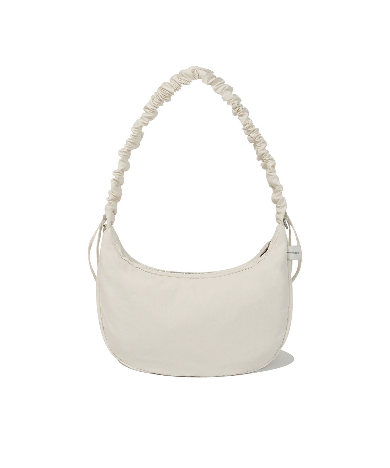 ★COVERNAT WOMAN★ Cloverheart Ecofur Hobo Bag Ivory CO2304T MUSINSA | COVERNAT WOMAN Clover Heart New Shirring Hobo