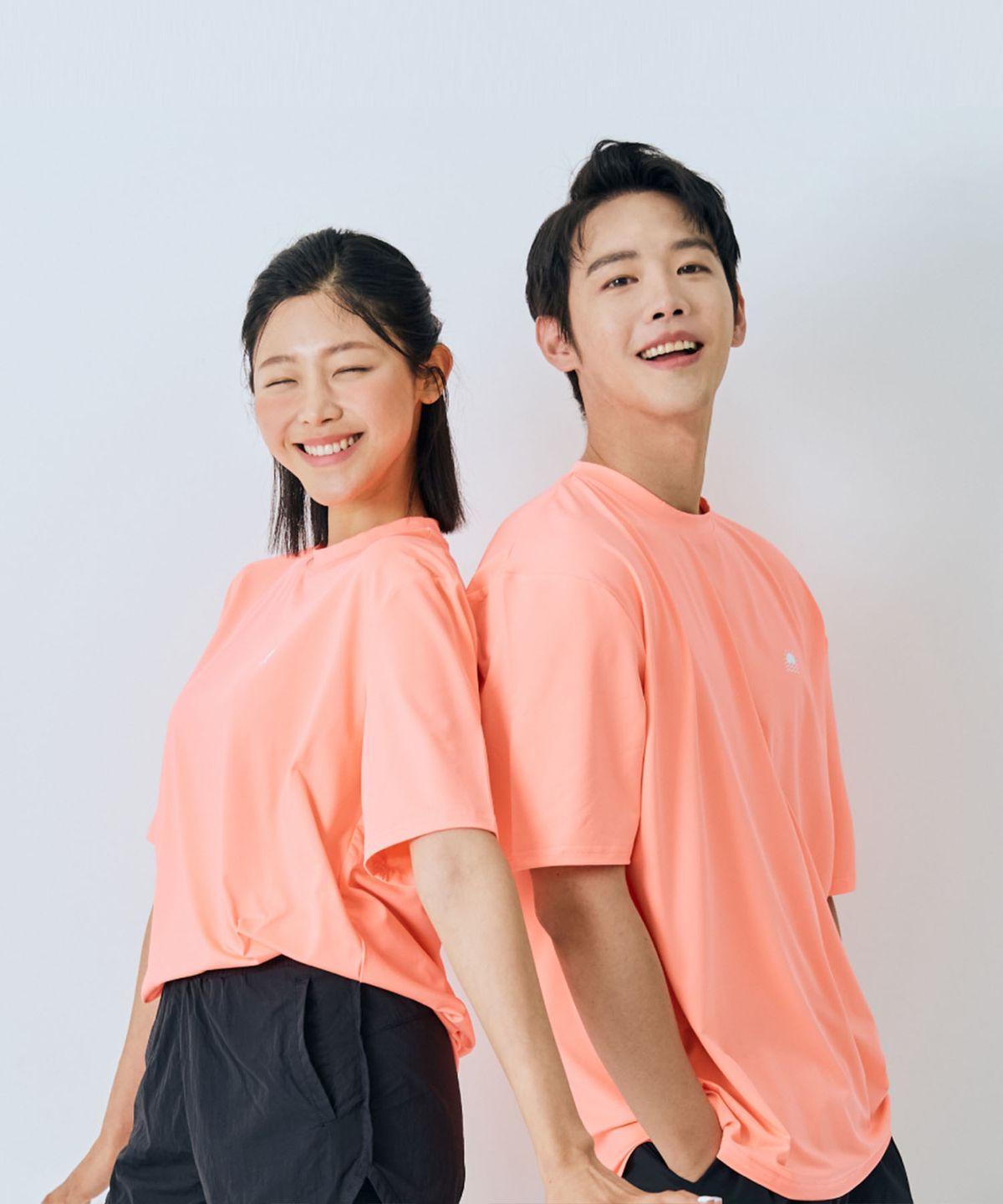 스윔어바웃(SWIMABOUT) 베이직 반팔 루즈핏 오버핏 상의 래쉬가드 빅사이즈