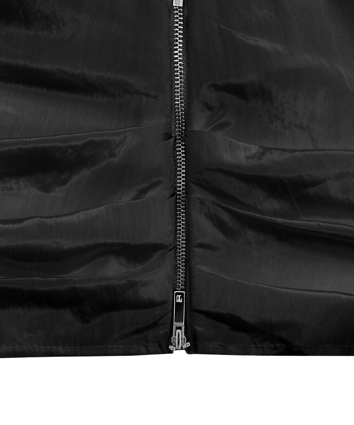 트리밍버드(TREEMINGBIRD) Metal Circle Drape Sleeveless [ Black ]