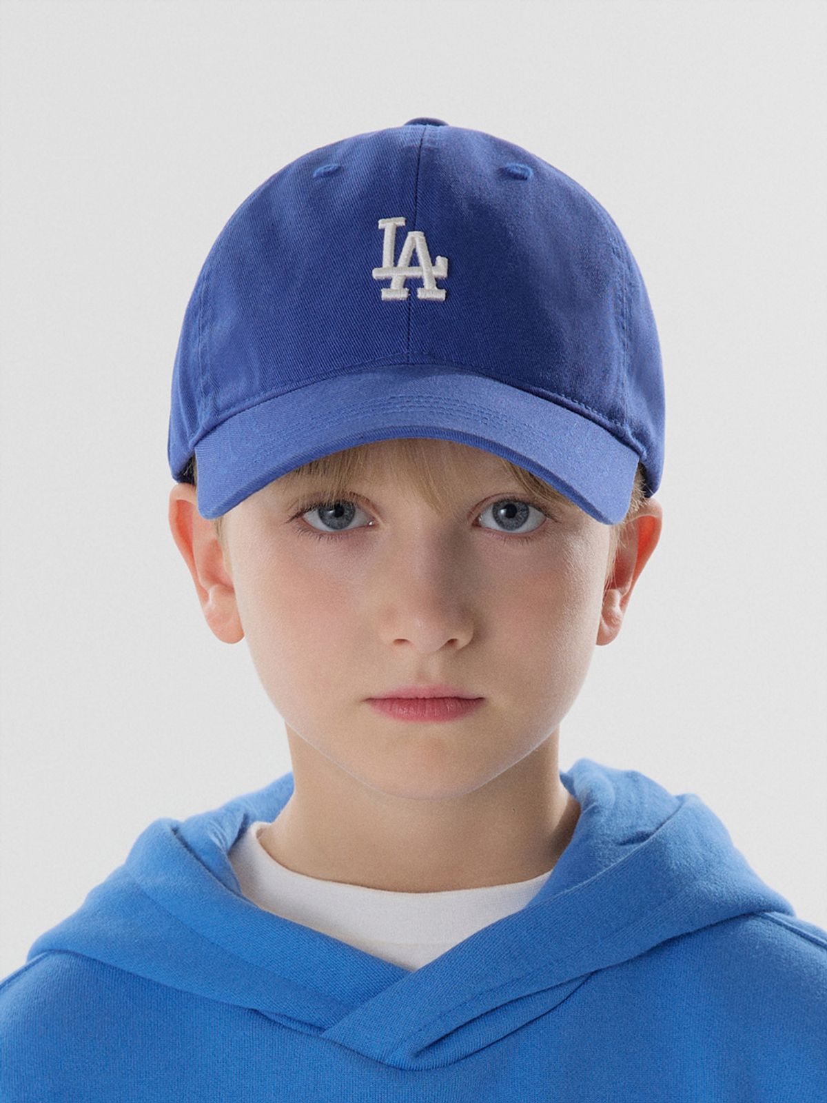 엠엘비 키즈(MLB KIDS) 루키 볼캡 LA (Blue)