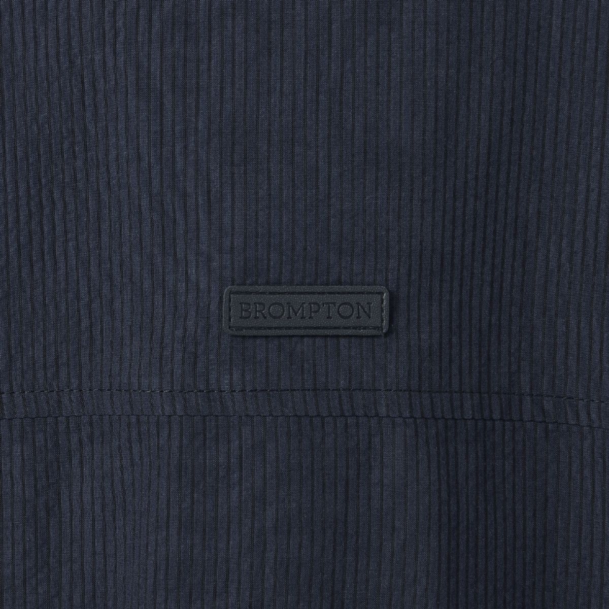 브롬톤 런던(BROMPTON LONDON) COTTON SET SEERSUCKER HALF SLEEVE SHACKET - NAVY (P242MJK535)