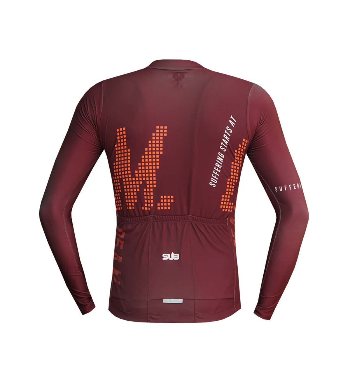 페달레(PEDALE) SUB NEW 05 AM GEN III L/S 서브져지 3세대 엘리트 L/S 져지-마룬