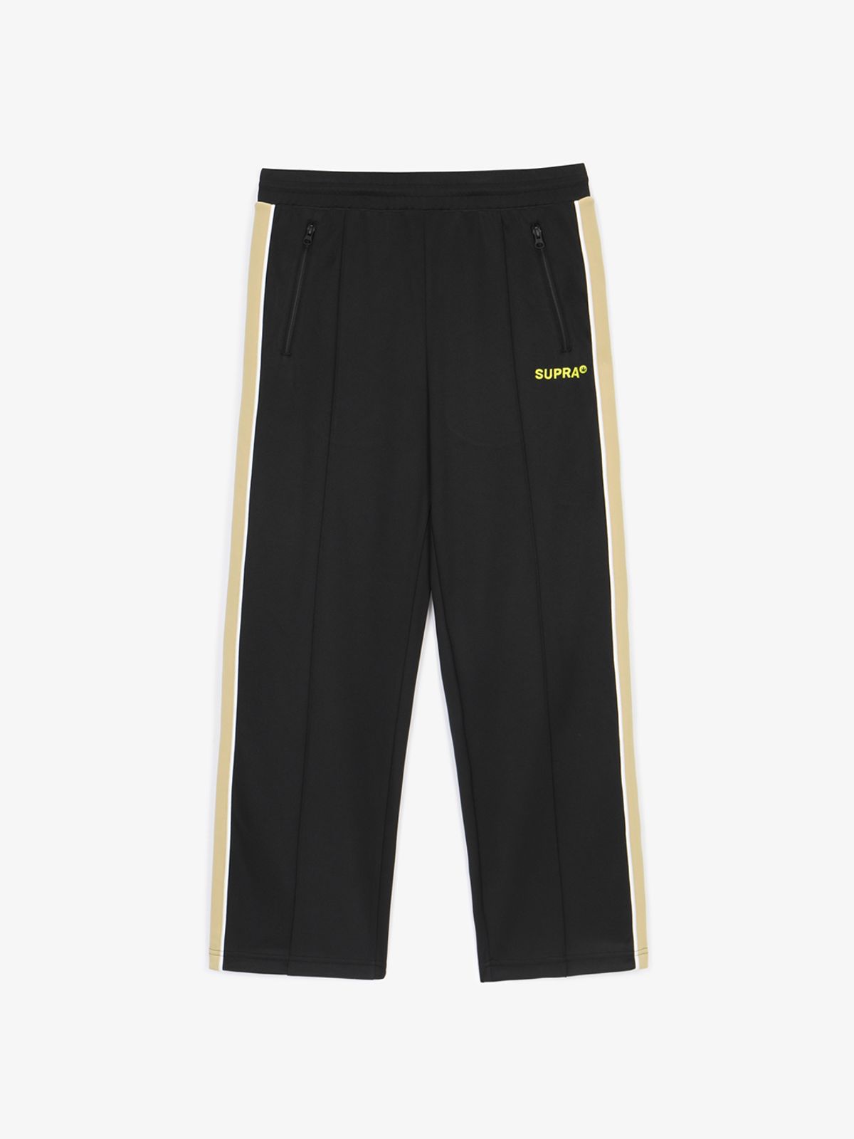 수프라(SUPRA) 에센셜 배색 트랙 팬츠(BLACK)